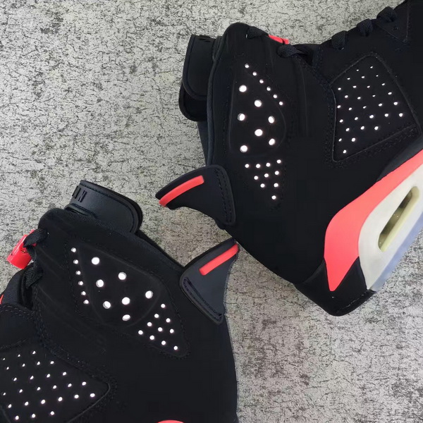 Authentic Air Jordan 6 3M Black Infrared